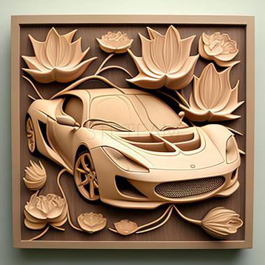 3D model Lotus Evora (STL)